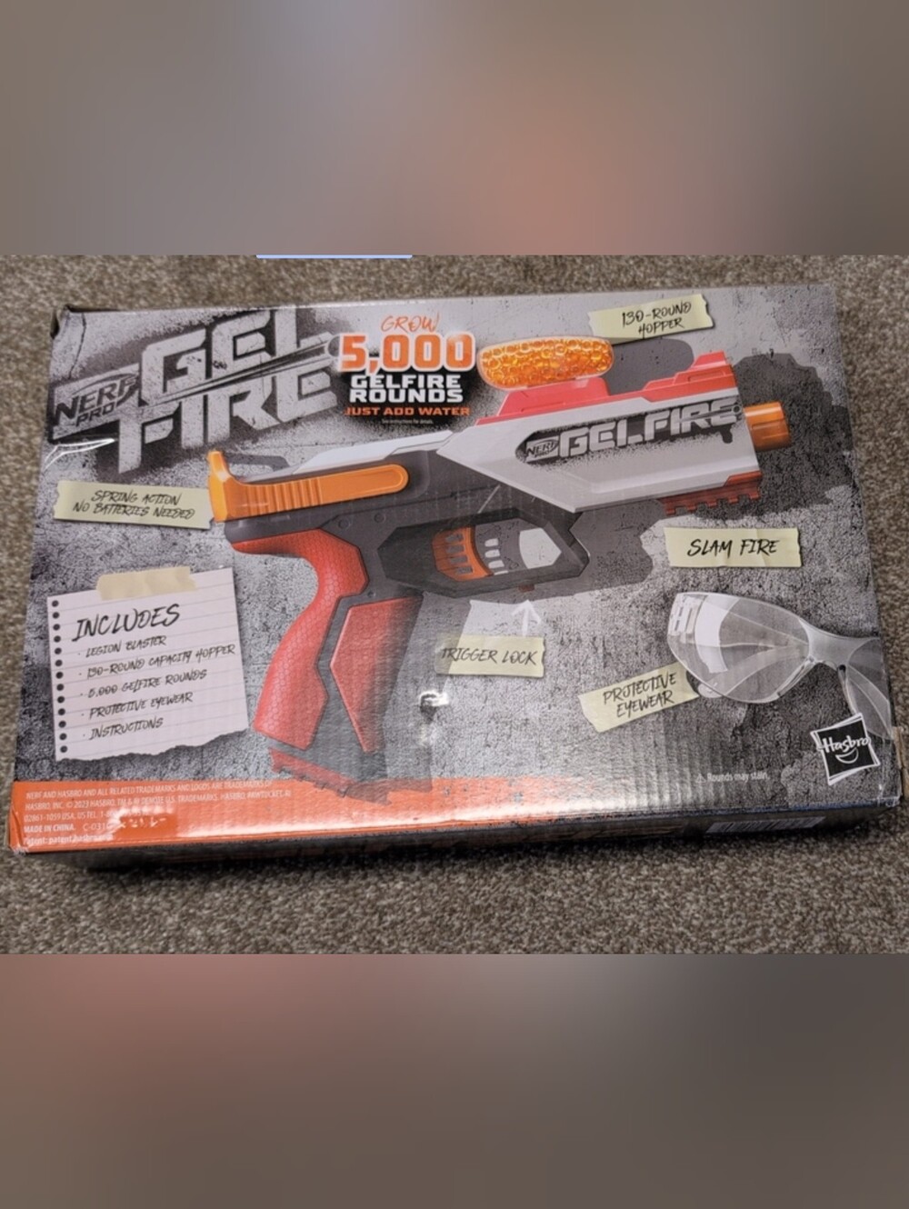 New Nerf Pro with Popping Rounds
